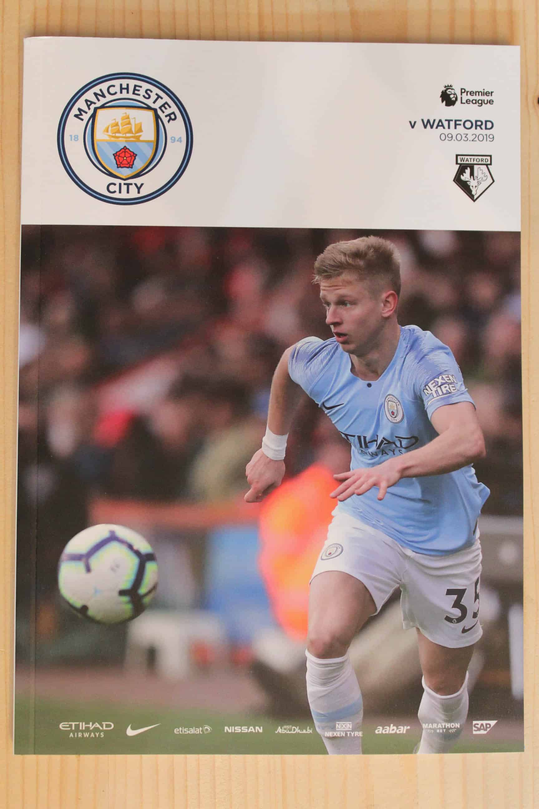 Manchester City FC v Watford FC